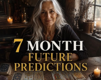 7 Month Future Psychic Predictions, Same Hour Accurate Tarot Insight, Psychic Love, Career & Life Reading
