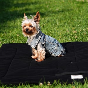 Foldable Pet Mat, Dog Accesories, Roll Up Dog Mat,  Washable Pet Mat, Small Dog Gift, New Puppy Gift, Picnic Mat, Outdoor Picnic Mat