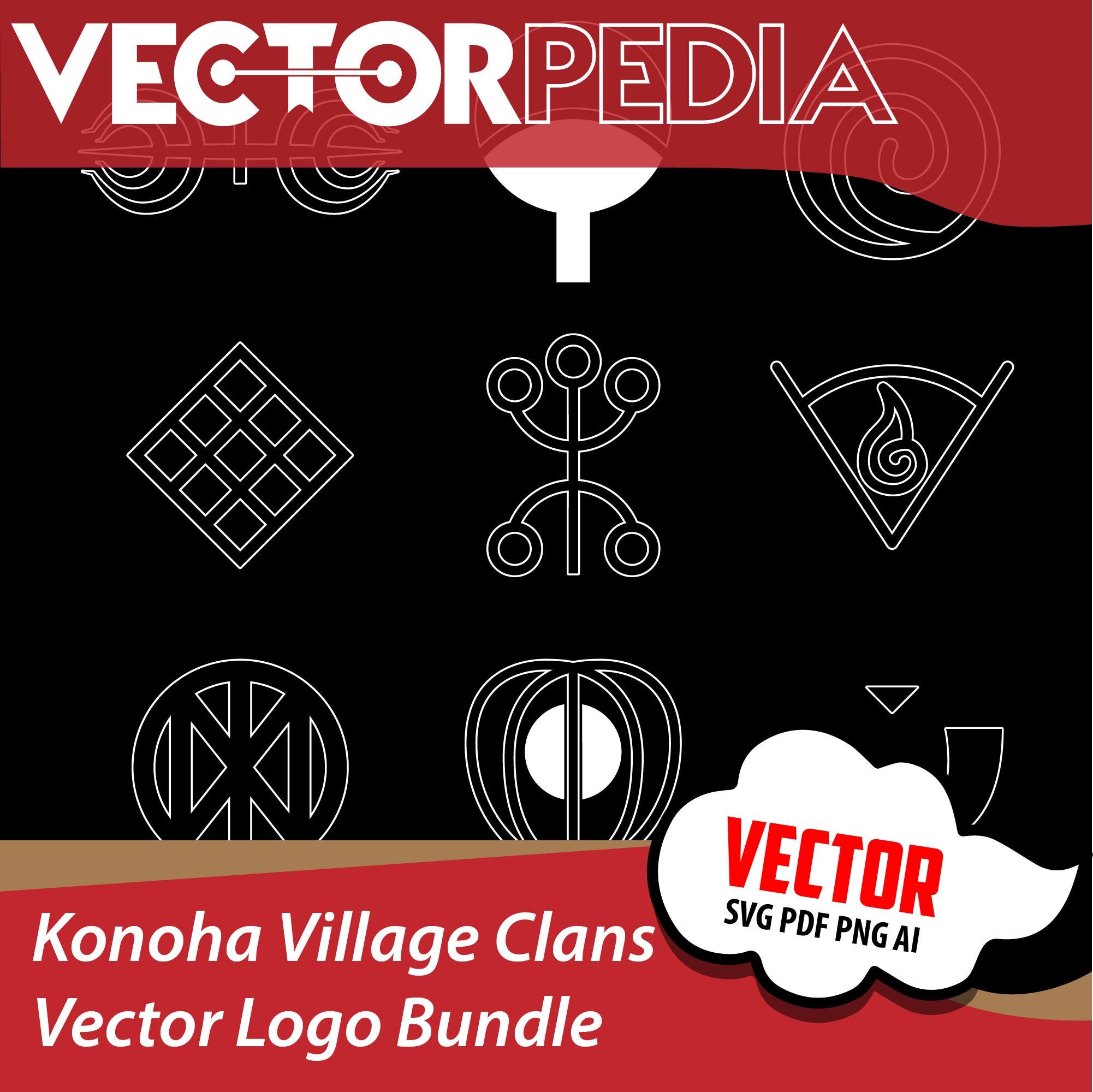 Konoha Symbol - Etsy, image size:2002x2000