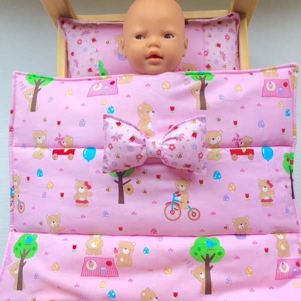Doll Bedding Etsy UK