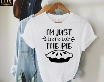 Thanksgiving Pie T-Shirt, Fall Season Gift,  Pumpkin Pie T-Shirt