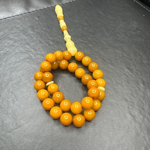 Antique Ottoman Miskevi Islamic Prayer Beads (100+ Years Old)