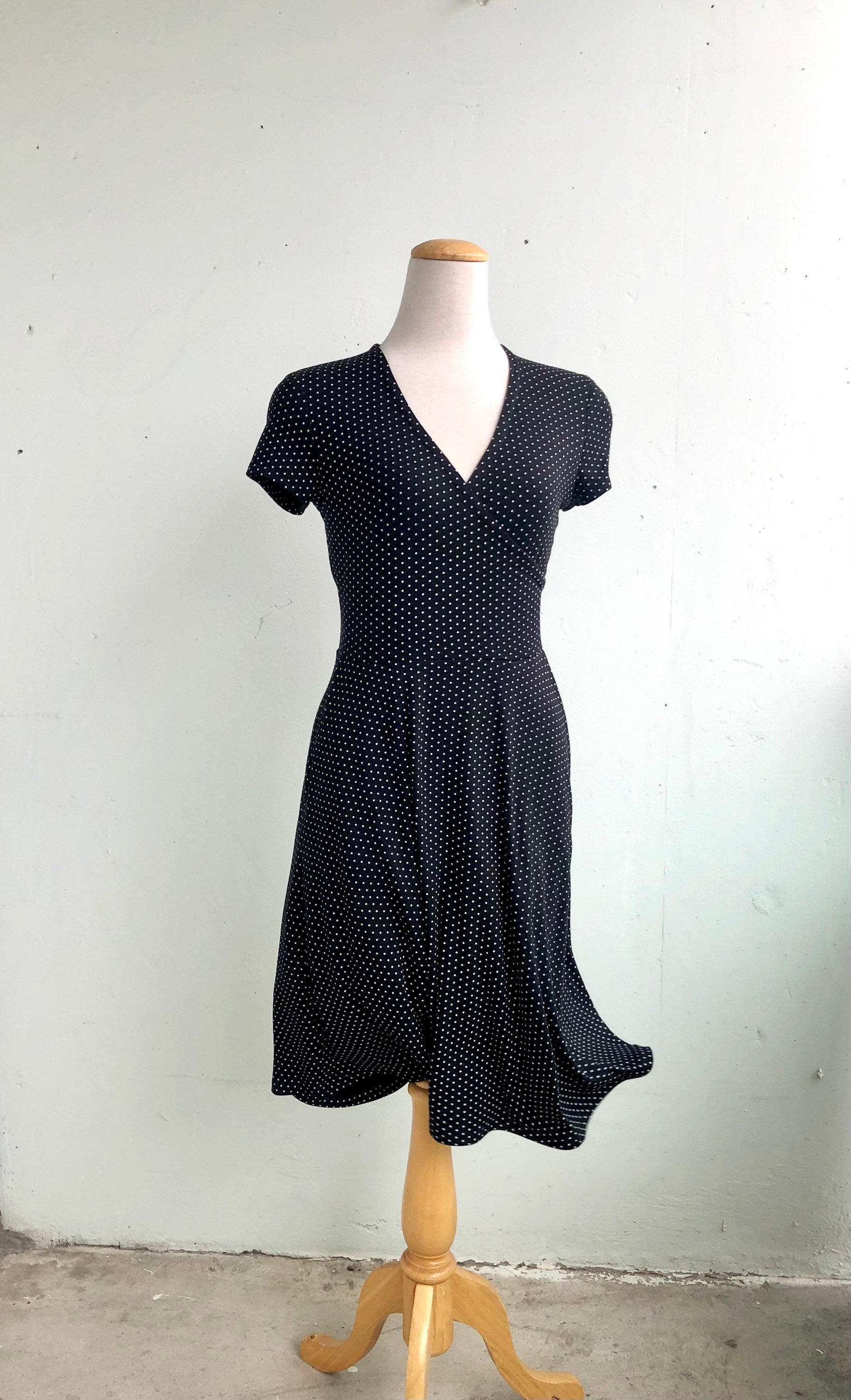 The Classic Holloway Half Wrap Dress With Short Sleeves and - Etsy Canada