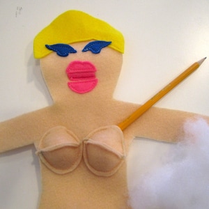 Sewing Pattern PDF Felt Blow-up Doll Sewing Pattern PDF
