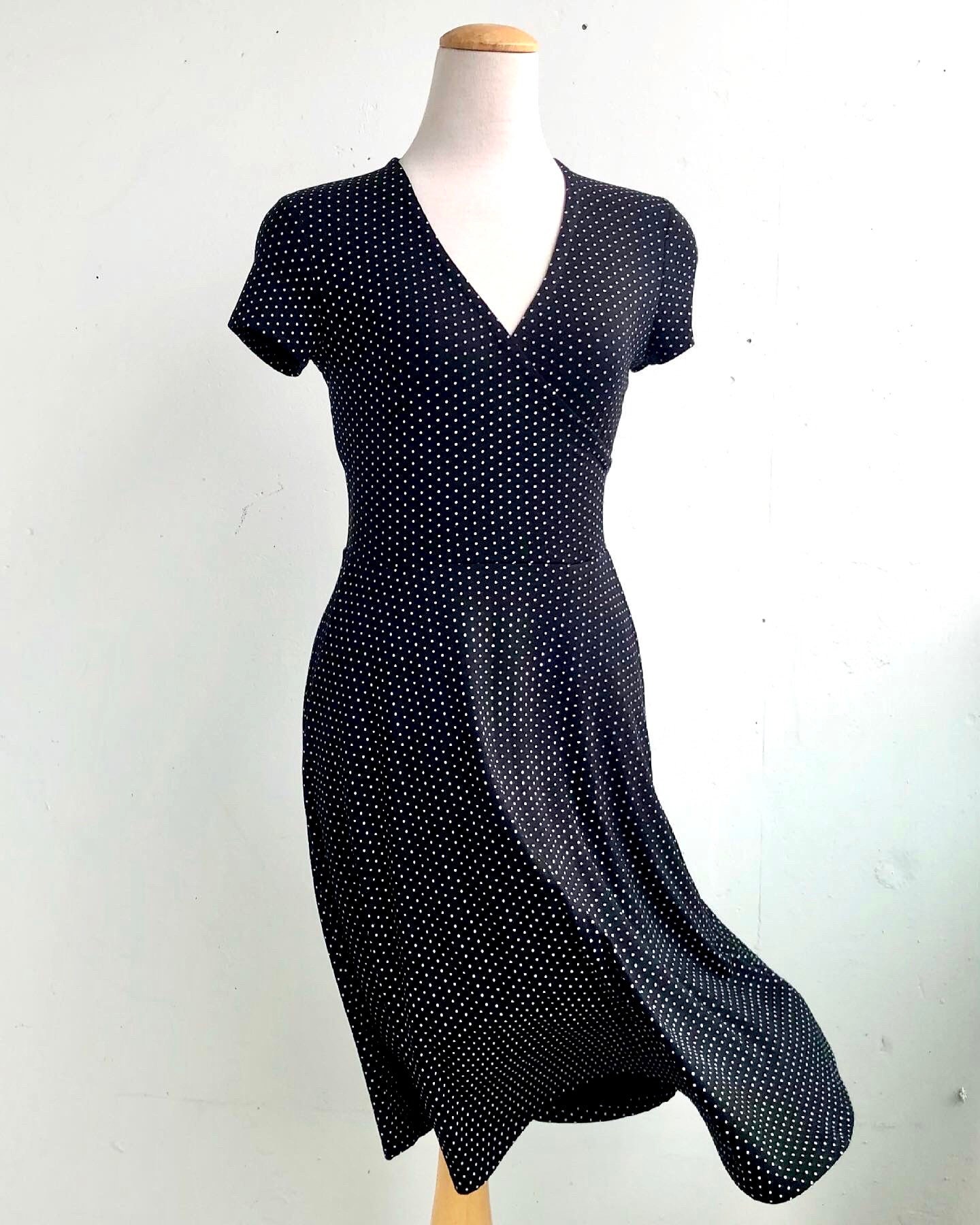 The Classic Holloway Half Wrap Dress With Short Sleeves and - Etsy Canada
