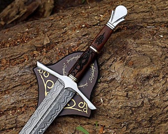 Damascus Viking Sword – Hand Forged Medieval Longsword