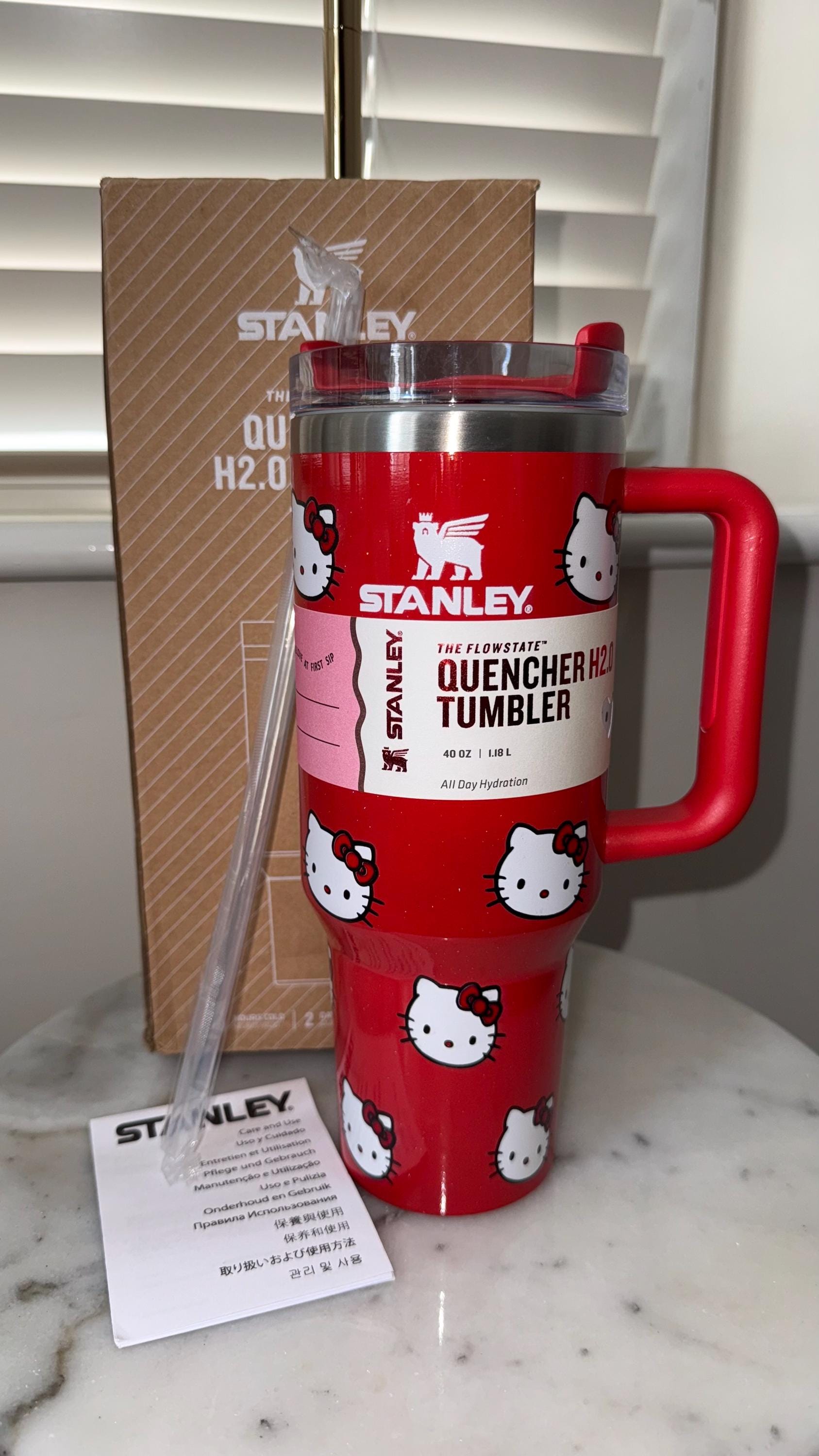 Hello Kitty Custom 40oz Authentic Stanley Tumbler - Etsy