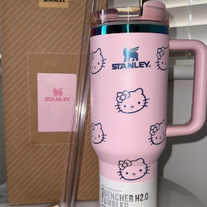 Hello Kitty Custom 40oz Authentic Stanley Tumbler - Etsy
