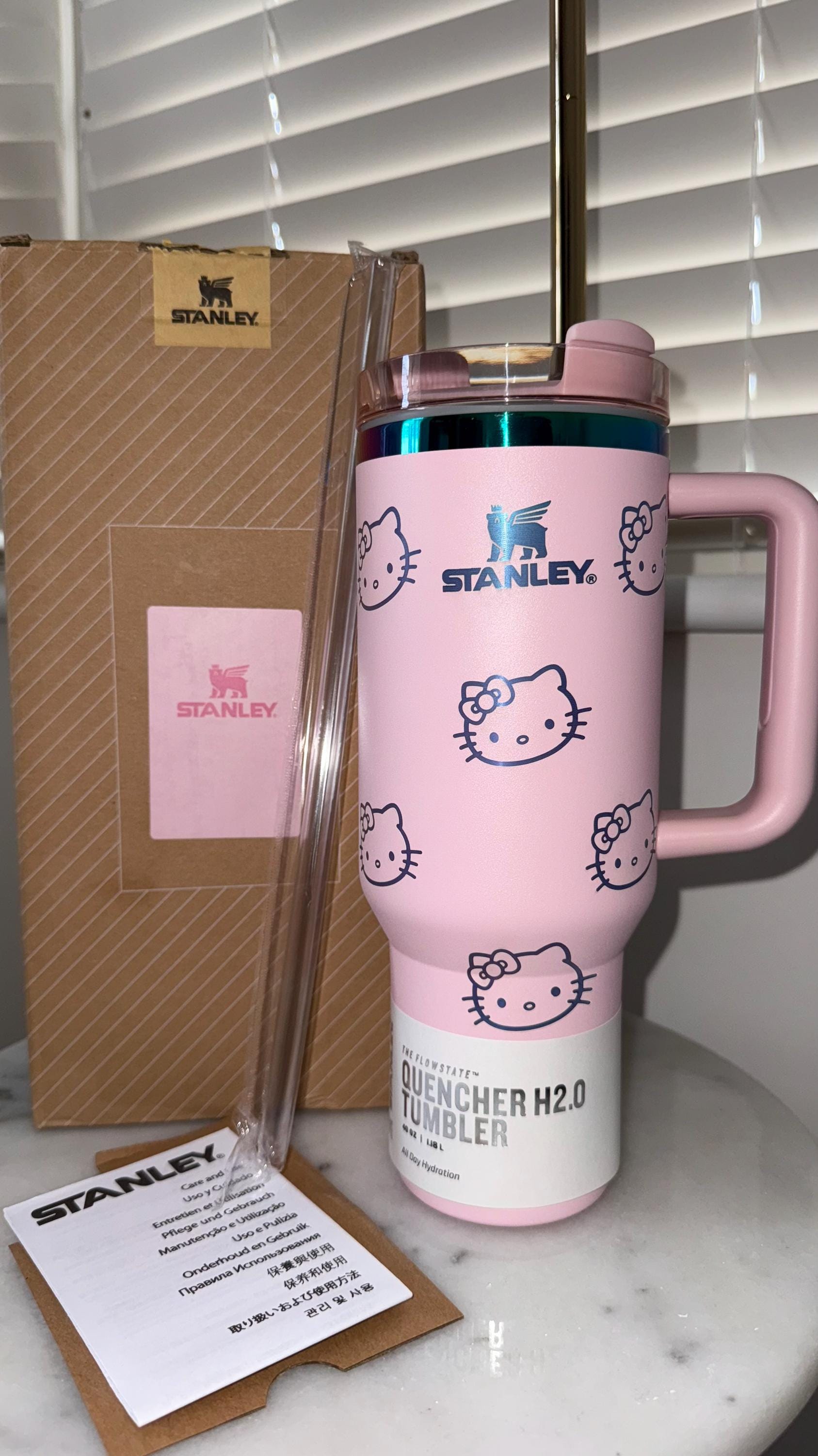 Hello Kitty Custom 40oz Authentic Stanley Tumbler - Etsy