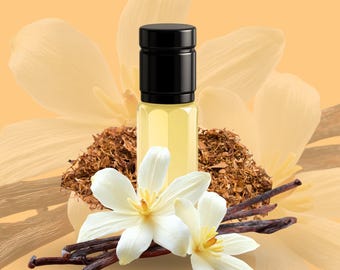 Ashen Velvet Musk Perfume Oil • Woody Scent • Tobacco & Vanilla • Alcohol Free