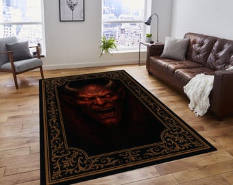 Duivelskleed horrorthema: gotisch halloweendecor, tienerkamer