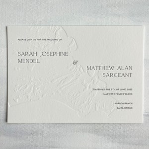 custom letterpress wedding invitations