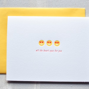 Carte typographique tous les yeux du coeur