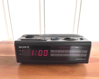 SONY　dream machine icf-c122 クロックラジオ Vintage Sony Dream Machine AM/FM Radio Digital Alarm Clock Model