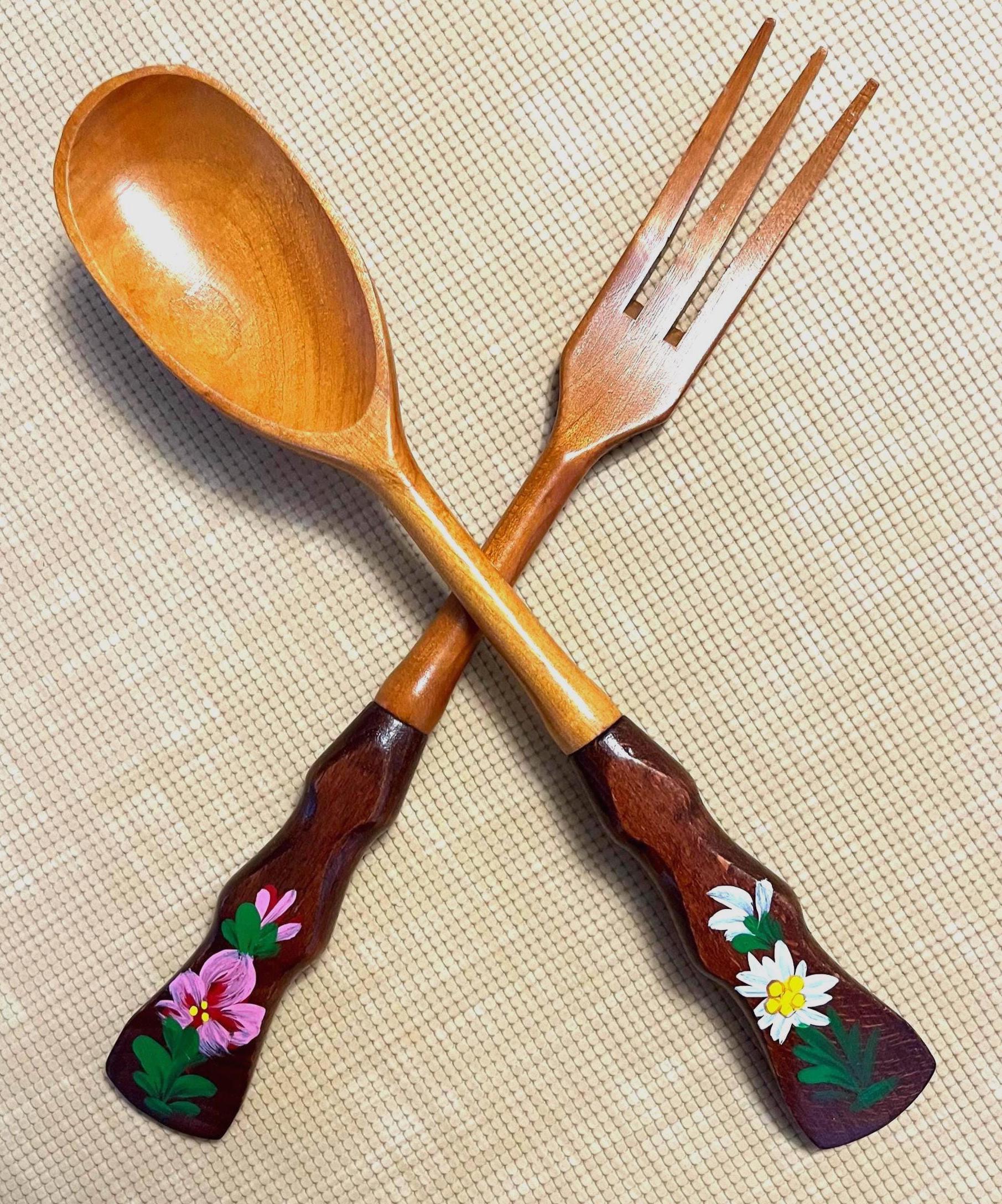 Vintage Salad Tossers - Etsy