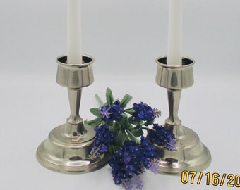 Chrome candlesticks 1970