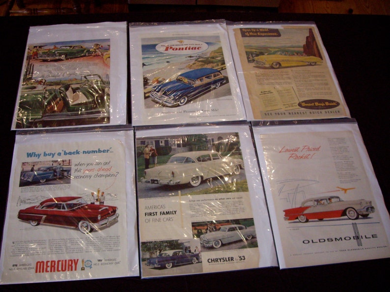 ON SALE Vintage Auto Advertising 75 percent off/final cost 23 dollars image 2