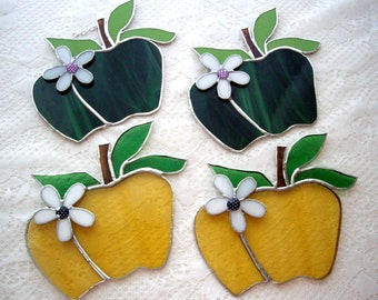 Stained Glass Apples/ Don't Sit Under the Apple Tree with anybody else but Me.