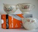 Vintage 1950 creamer trio set 