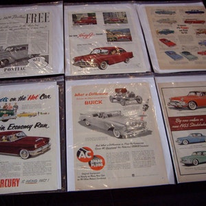 ON SALE Vintage Auto Advertising 75 percent off/final cost 23 dollars image 3