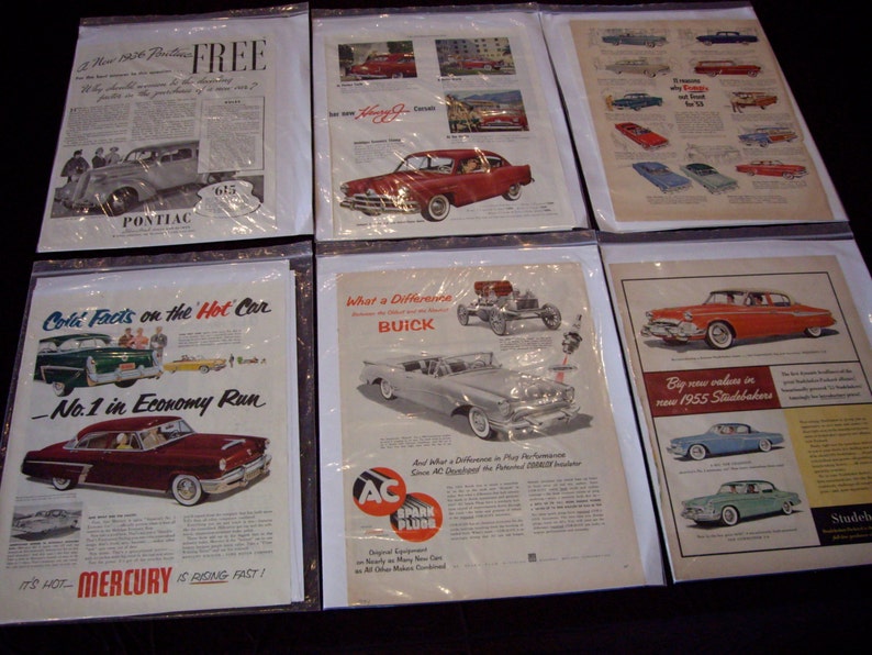 ON SALE Vintage Auto Advertising 75 percent off/final cost 23 dollars image 3