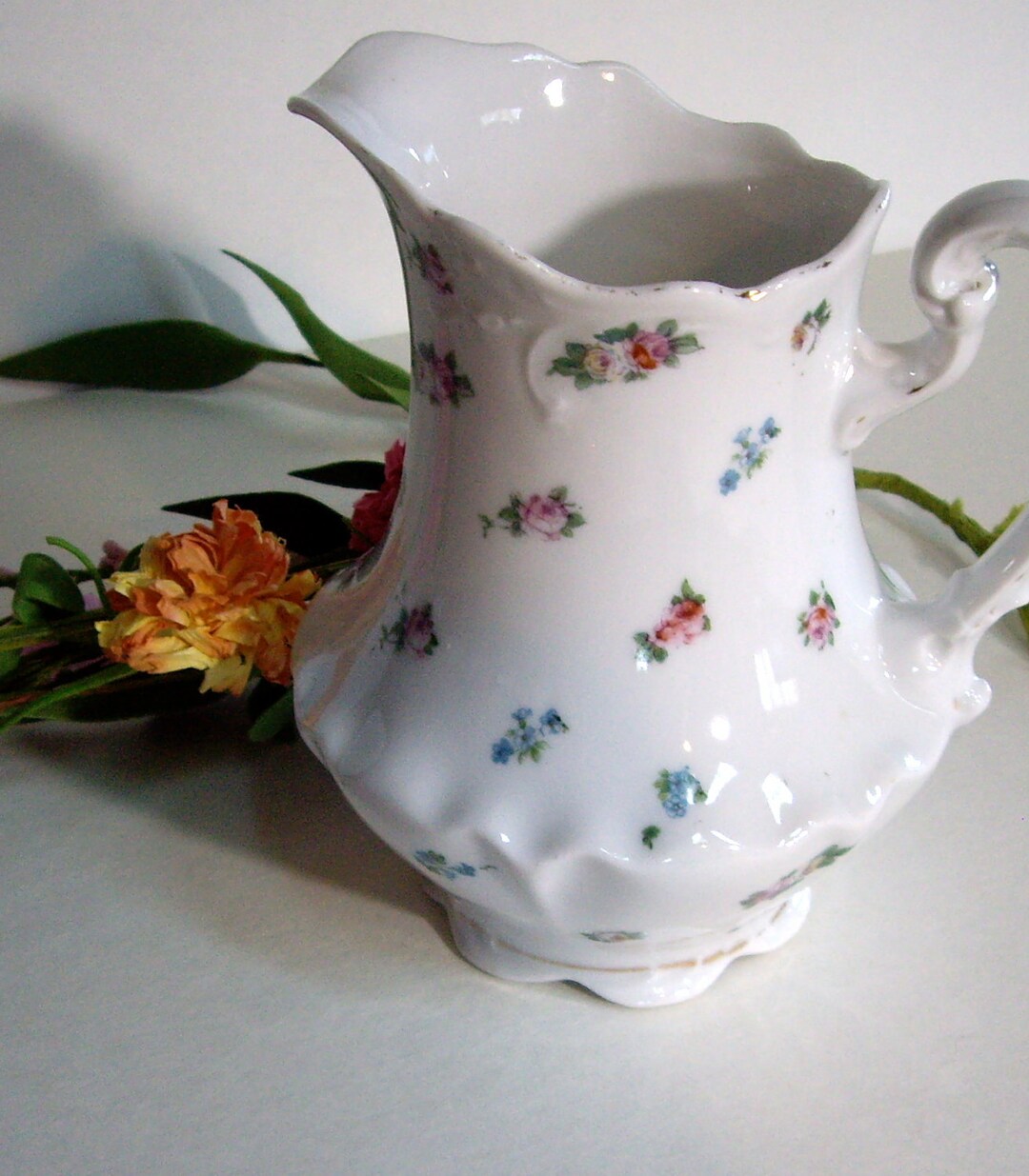 Vintage Creamer O&EG Royal Austraia Floral 1920 - Etsy