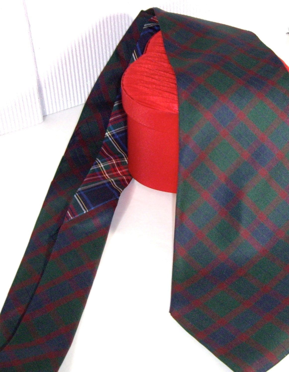 tommy hilfiger tartan tie