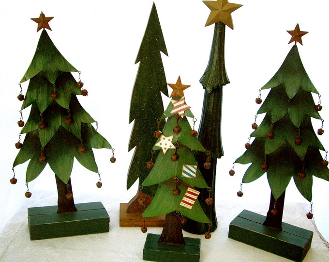 Christmas Trees/ Cant See the Forest for the Trees/tree Decor/wood