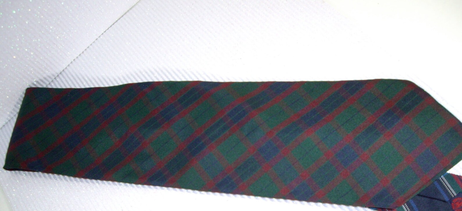 tommy hilfiger tartan tie
