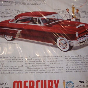 ON SALE Vintage Auto Advertising 75 percent off/final cost 23 dollars image 5