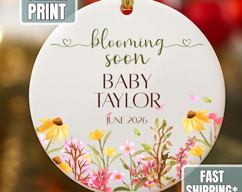 Décoration personnalisée pour faire-part de bébé, cadeau de douche pour les parents, souvenir de grossesse, cadeau de naissance personnalisé pour les femmes enceintes, nouveaux grands-parents