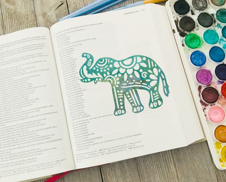 Free Free 106 Watercolor Elephant Svg SVG PNG EPS DXF File