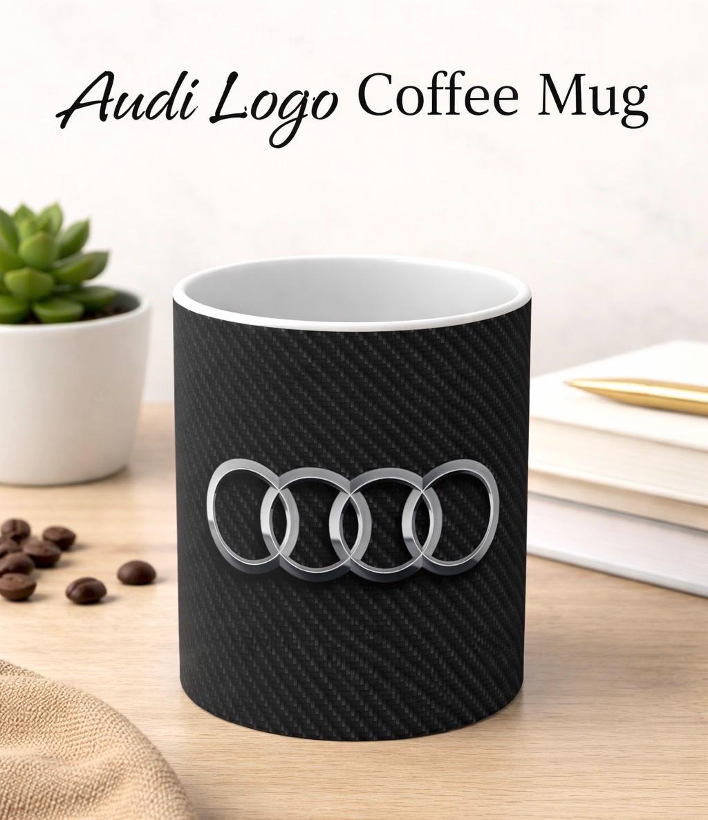 Audi logo mug | 11oz ceramic coffee mug
