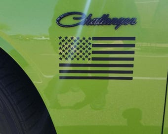 USA American Flag Vinyl Decal Sticker Subdude Style