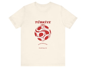 Türkiye World Cup 2026 Soccer Fan T-Shirt, Haydi Milliler Football Tee