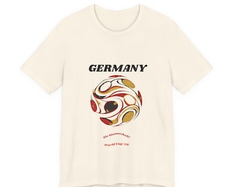 Germany Soccer Fan T-Shirt, Die Mannschaft World Cup '26 Football Tee
