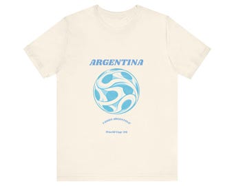 Argentina Soccer Fan T-Shirt, World Cup '26 Vamos Tee