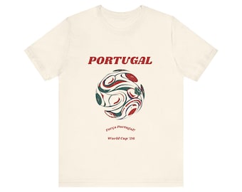 Portugal Retro Soccer World Cup '26 Fan T-Shirt