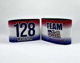 Roller Derby Arm Bands - Custom Made - Sublimated Neoprene