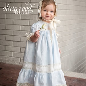 Girl's Handmade Heirloom Dress and Slip