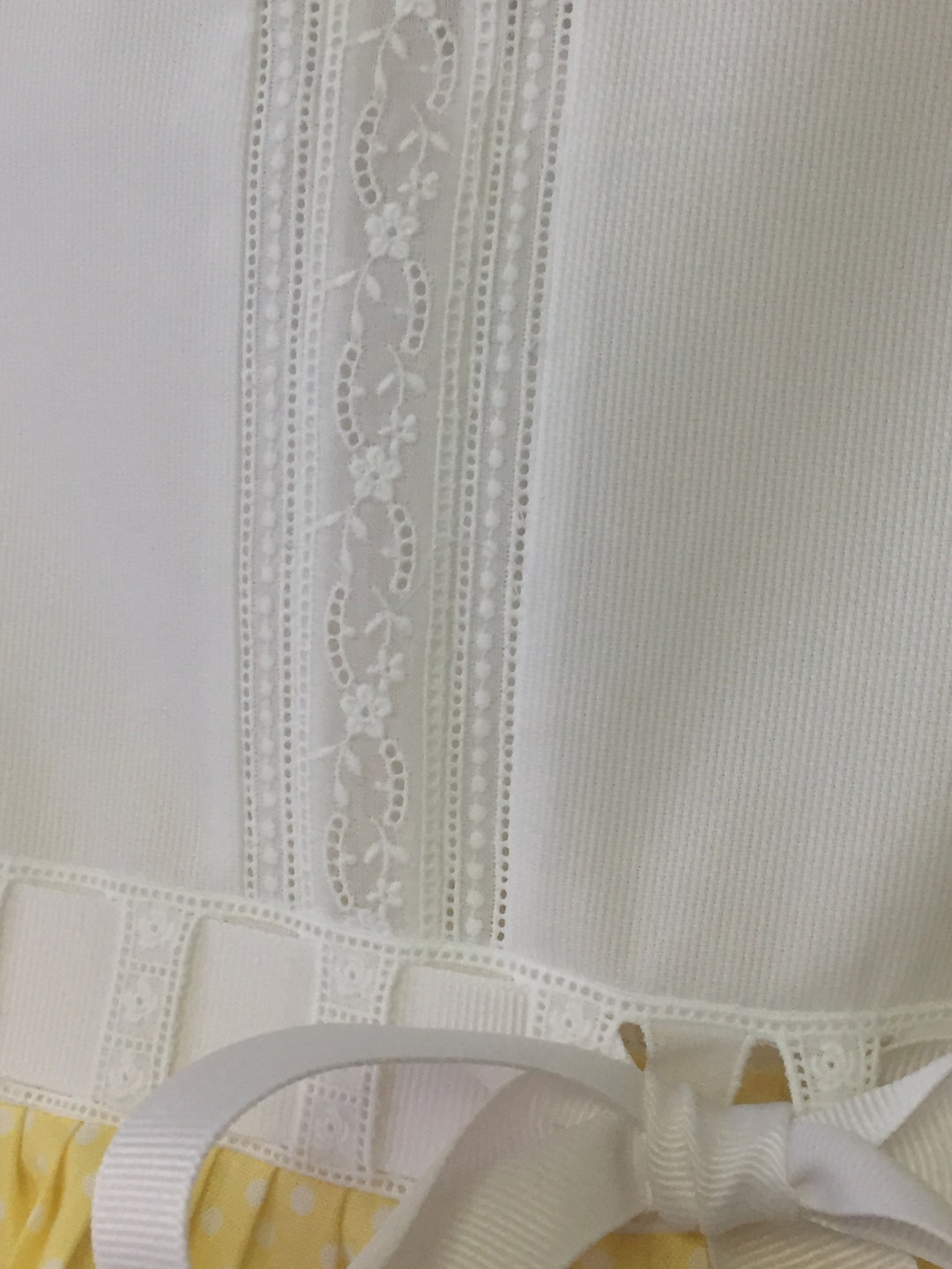 Swiss Embroidered White Insertion / CI100118 Etsy