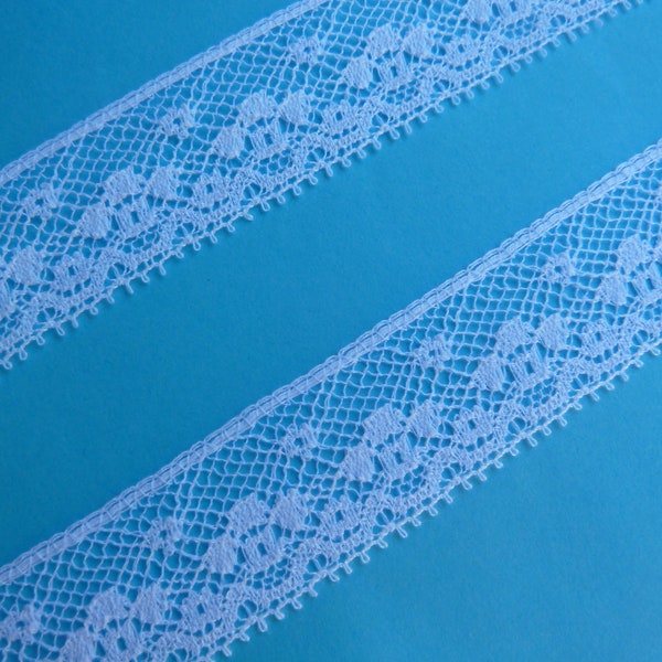 3/4"  Light Ecru French Lace Edging For Heirloom Sewing / CI1900