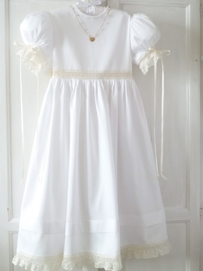 First Communion/Flower Girl Heirloom Dress and Slip Available Etsy