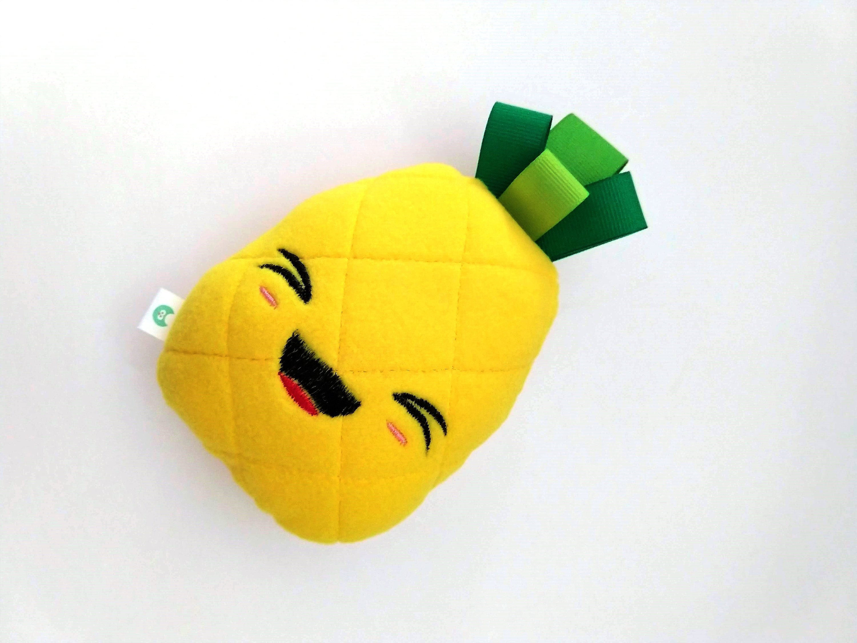 Pineapple Plush Baby Toy Kawaii Pineapple Stuffie Plush | Etsy