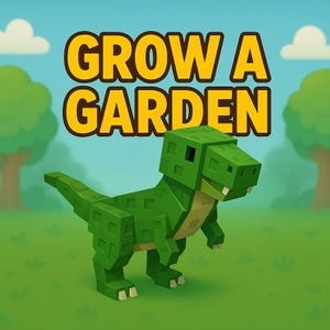 ROBLOX Grow A Garden | GOLDEN T Rex | Cheap | Fast Delivery