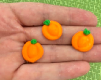 Toppers de glaçage à la citrouille / Citrouilles glacées comestibles 12