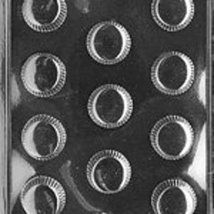 Spec101 Silicone Mold Tray 2pk - 15 Cavity Small Peanut Butter Cup