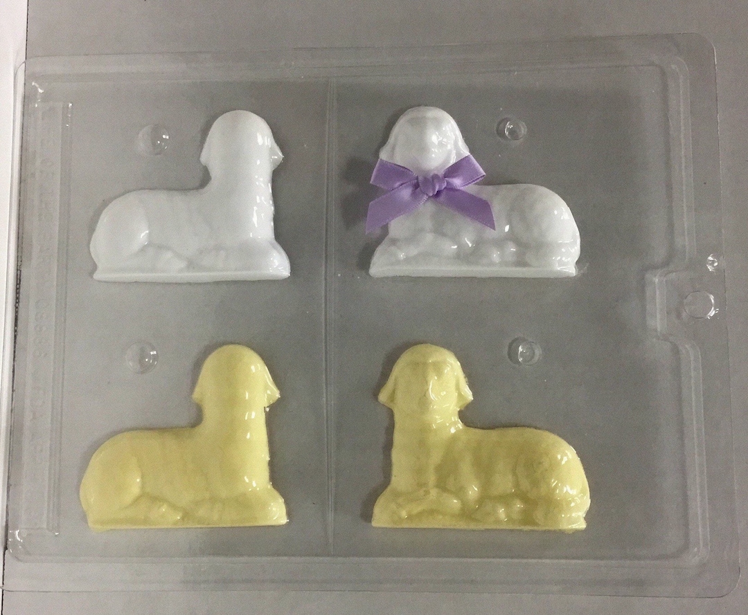 Lamb Butter / Chocolate Mold / Easter Lamb Mold / 3D Lamb Candy Mold