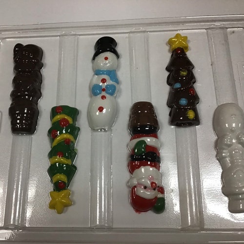 Christmas Tree Pretzel Rod Chocolate Mold Etsy