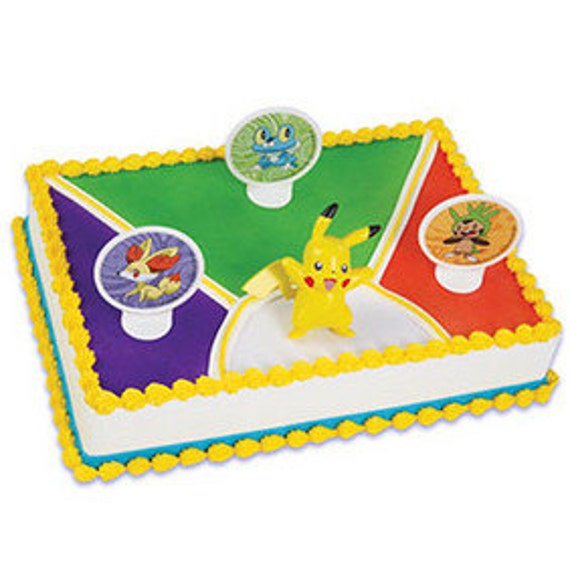 Pokemon Light Up Pikachu Cake Kit Decoration Gateau Etsy Pokemon Light Up Pikachu Cake Kit Decoration Gateau Etsy